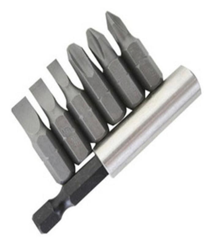 Jogo de Pontas Makita D-15671 - 7 Peças - Estojo - Jogo de